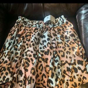 Buddy love leopard skirt